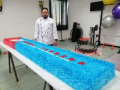 Municipales de Florida celebraron nuevamente su día con torta de 3 metros
