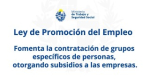 Información sobre la Ley de promoción de empleo 