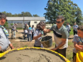 Tacuarembó: 600 kilos de pilas depositadas en cilindro de hormigón