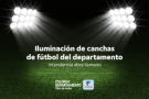 Convenio Intendencias y UTE para iluminar canchas