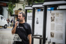 Muestra fotográfica en galería de plaza 25 de Agosto