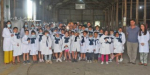 Firma dedicada al reciclado recibe escolares de Agraciada