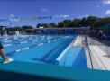 Miguelete: costean traslado infantil a natación en Cardona