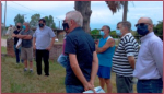 Ministro de Ambiente Adrián Peña en gira por Colonia
