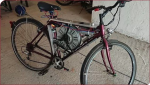 El Bicimad de McGyver: esta bici eléctrica hecha con un motor de lavadora alcanza los 110 km/h