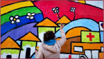 Un muro de 30 metros será pintado en la ex Campomar con motivos de la historia del Frente Amplio