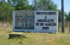 Vecinos de Miguelete solicitan mediante firmas pavimentar la ruta 106 