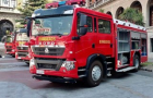 Bomberos de Nueva Helvecia se ocupa de marcación de hidrantes con más personal pero un solo camión bomba