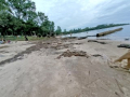 Playa de Las Cañas está quedando sin arena