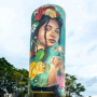Vecino de Carmelo plantea pintar dos murales en tanques de OSE