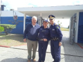 Ministro del Interior recorrió seccionales policiales del Departamento - Destacó de la Jefatura de Colonia la lucha contra el narcotráfico y la labor de la directora de la Escuela de Policía