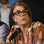 Entrevista a la senadora Silvia Nane en Rosario. Se reunió con el comando que promueve la campaña de la precandidata Carolina Cosse