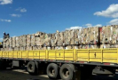 Rosario Recicla envió casi una tonelada de cartón