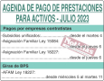 BPS - Agenda de Pagos para Activos