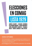 Elecciones en COMAG Lista1929