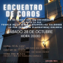 Encuentro de Coros -Sábado 28 de Octubre - 20hs