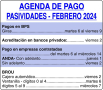 BPS - Agenda de Pagos para Pasivos - Febrero - 2024