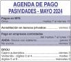 BPS - Pago de Pasividades - Mayo 2024