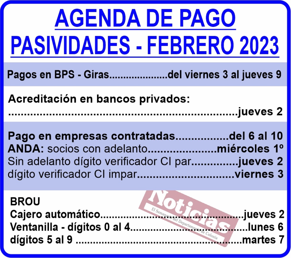 PAGOS BPS PASIVOS FEB 23 2