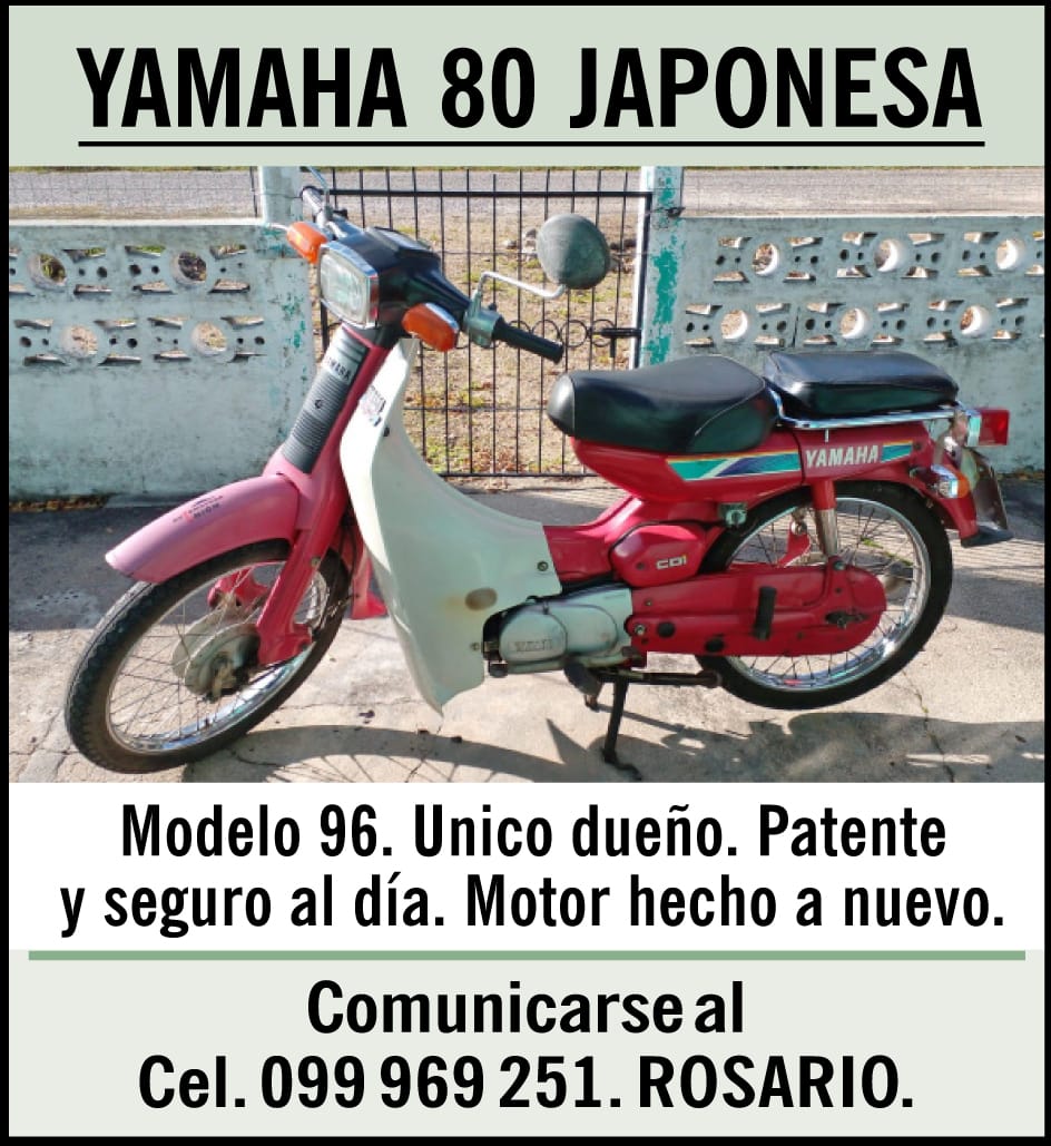 Vendo Yamaha 80 Japonesa