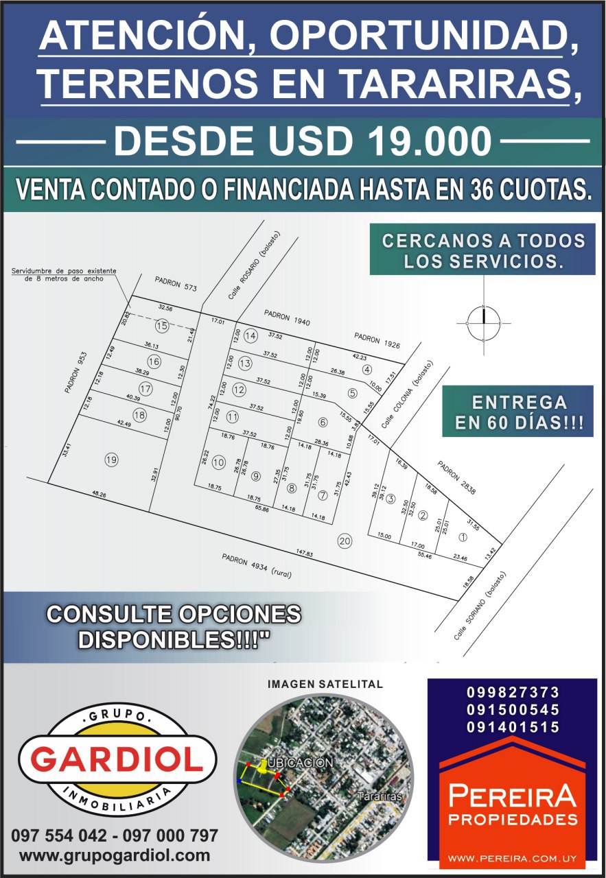 Venta de Terrenos